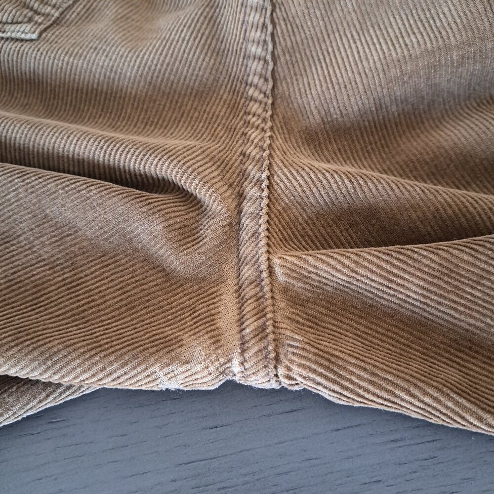 Banana Republic Made in Italy Vintage Jeans Brown Cotton Corduroy Pants Men 36R - Picture 16 of 16